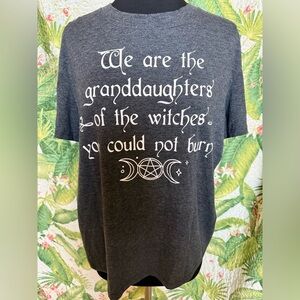 Mystical Clever Witchy Medium Gray Short Sleeve T-Shirt Tee